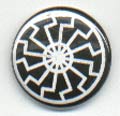 BUTTONS : Black Sun Button 