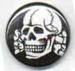 BUTTONS : (Black) Totenkopf Button 