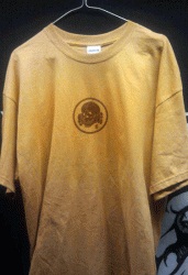 DEATH IN JUNE : Skull TS (dark beige) XL-size