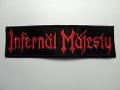 INFERN&Auml;L M&Auml;JESTY: Logo patch