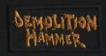DEMOLITION HAMMER: Logo patch