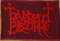 REVEREND BIZARRE: Logo patch red