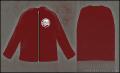 HOODIE: Totenkopf Red XL-size