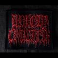 UNHOLY CRUCIFIX: Logo patch