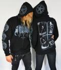 SATANIC WARMASTER: Majesty of The Final Winter Hoodie M-size